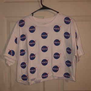 nasa crop top